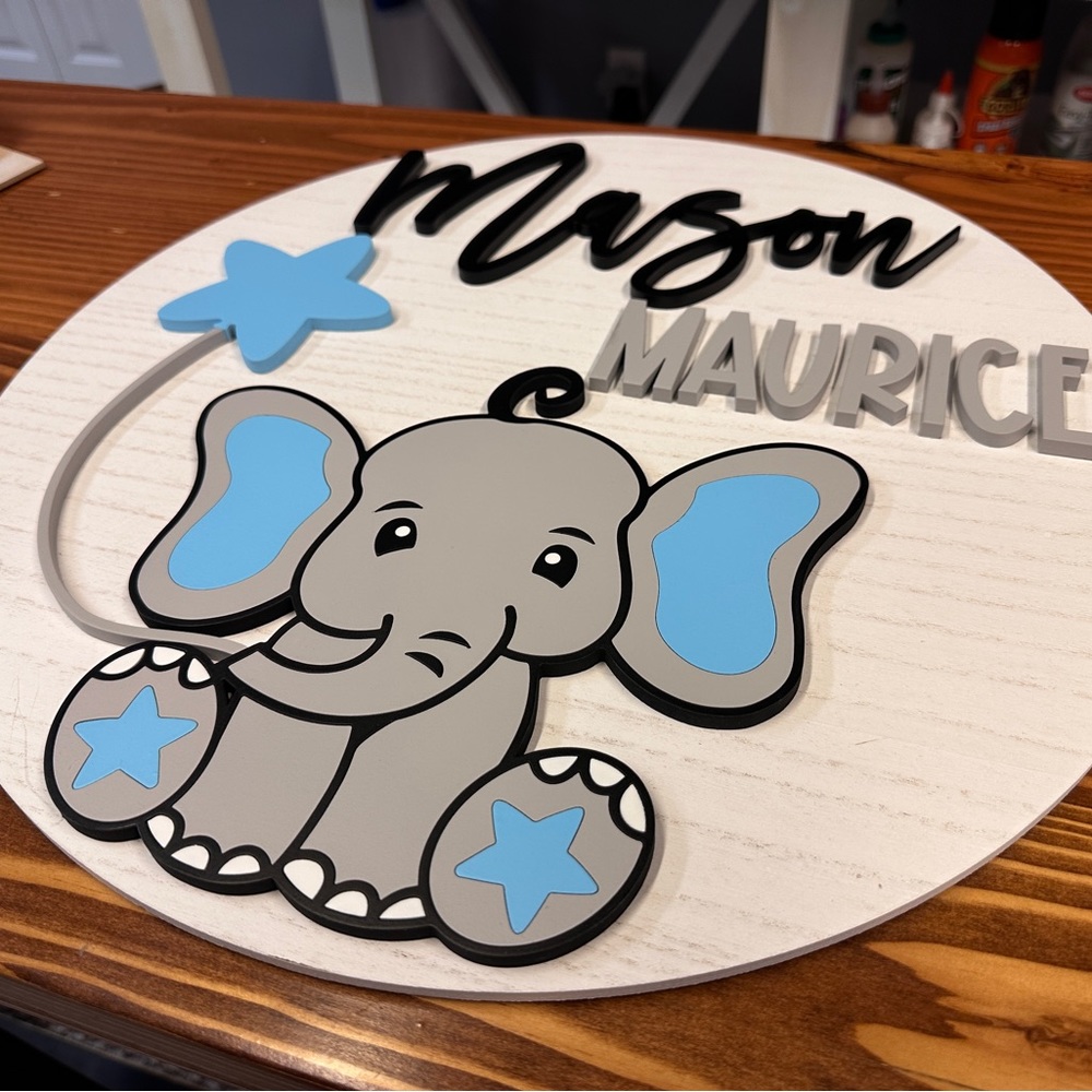 Custom Nursery Sign - Picture 10 of 10